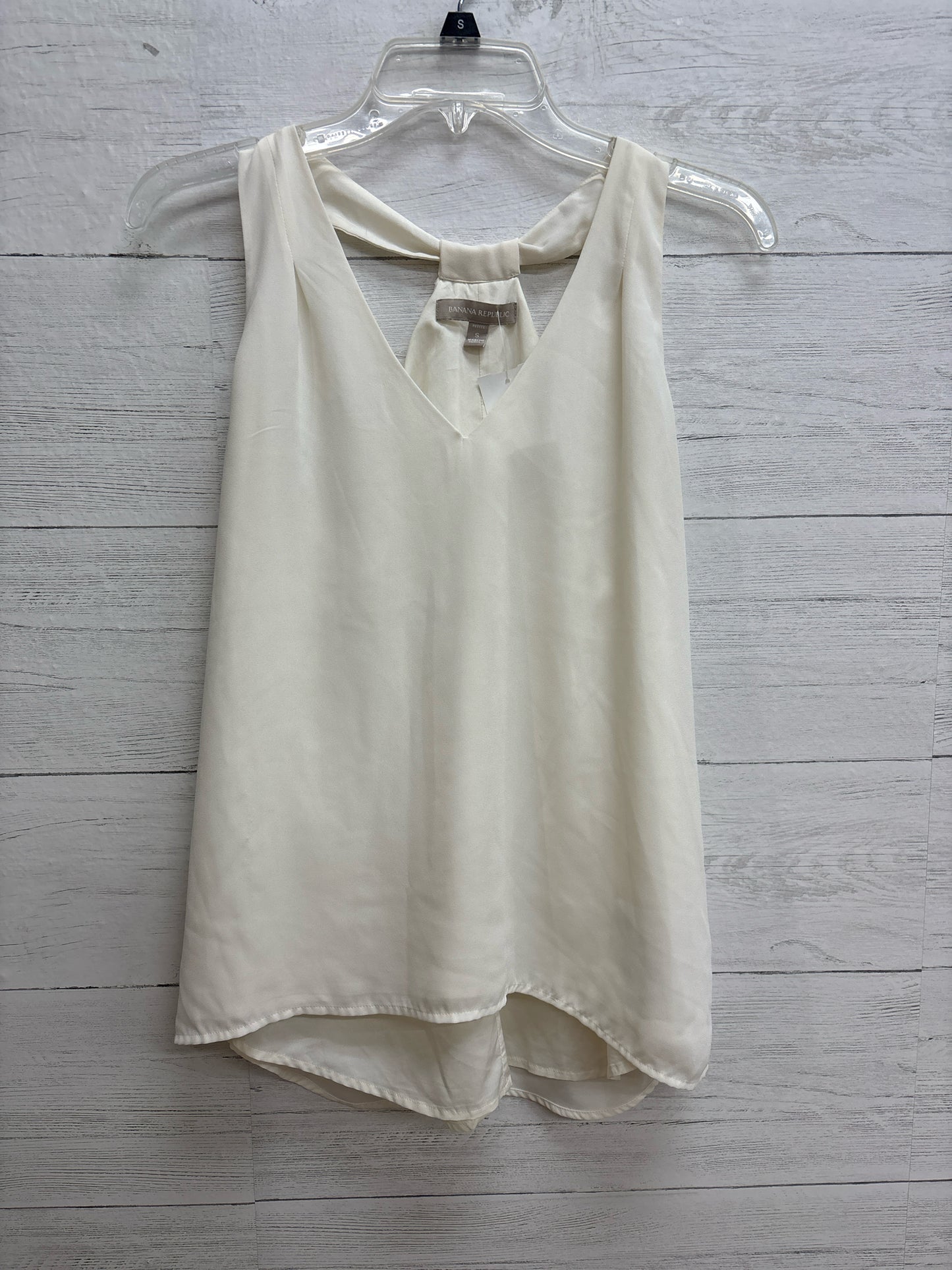 Size S Banana Republic Cream Shirt