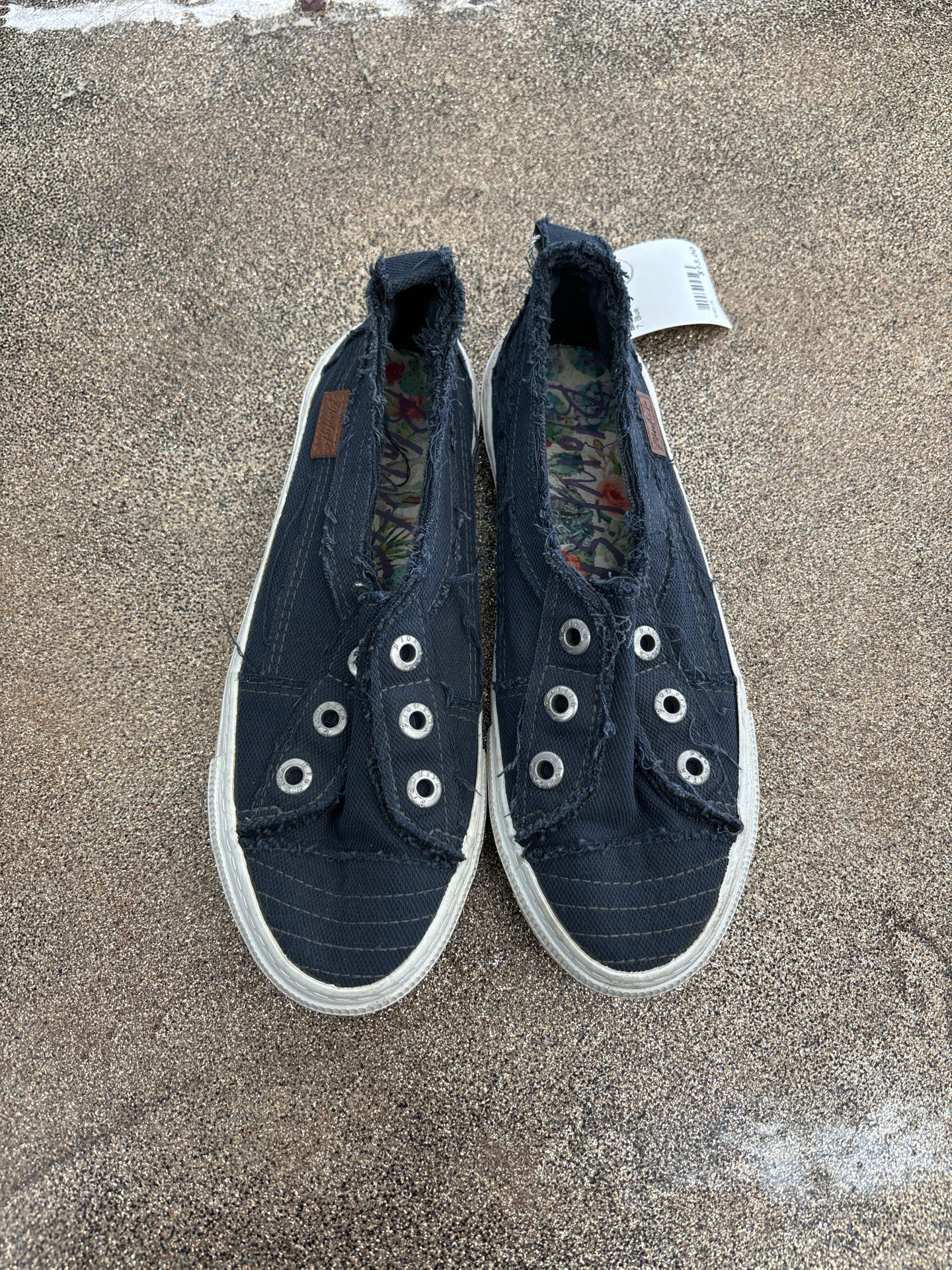 7 Blowfish Blue Shoe