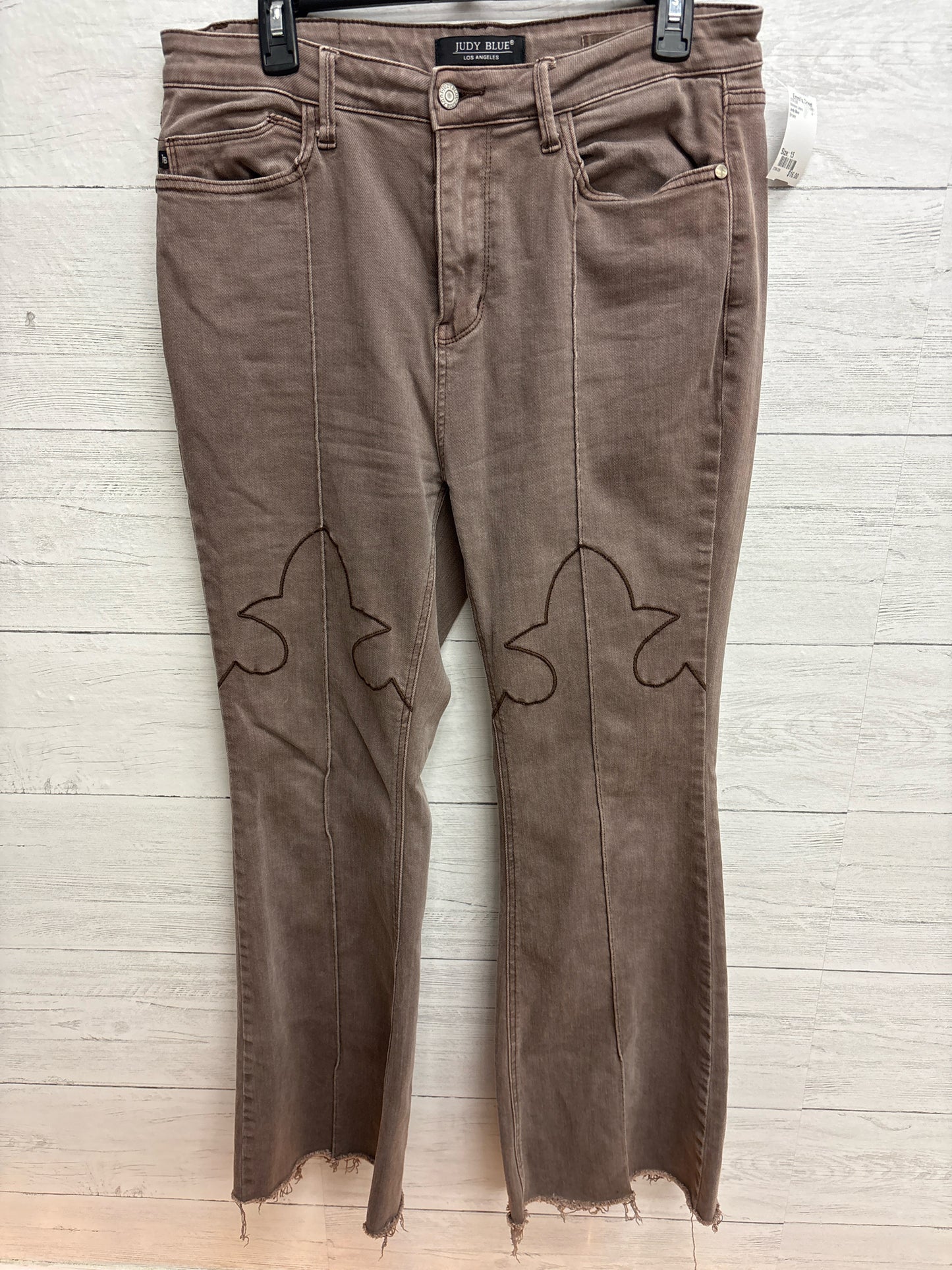 Size 15 Judy Blue Brown Womens Jeans