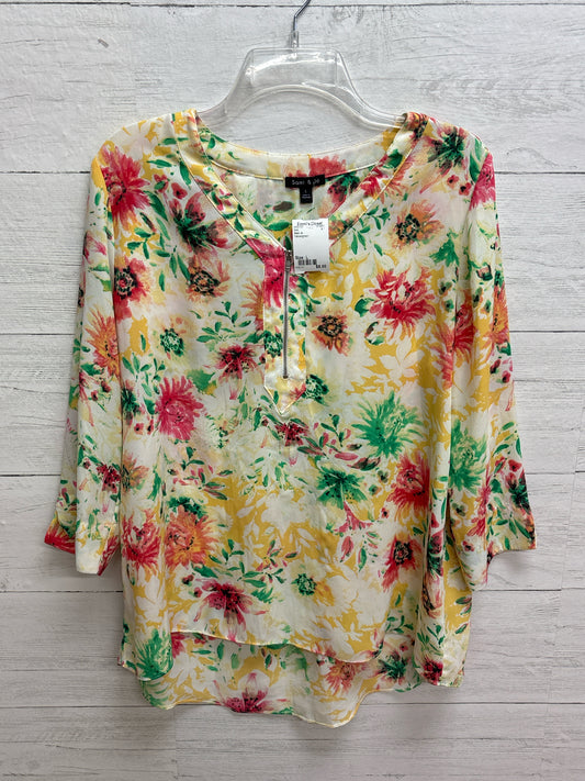 Size L Sami Jo Yellow/green Shirt