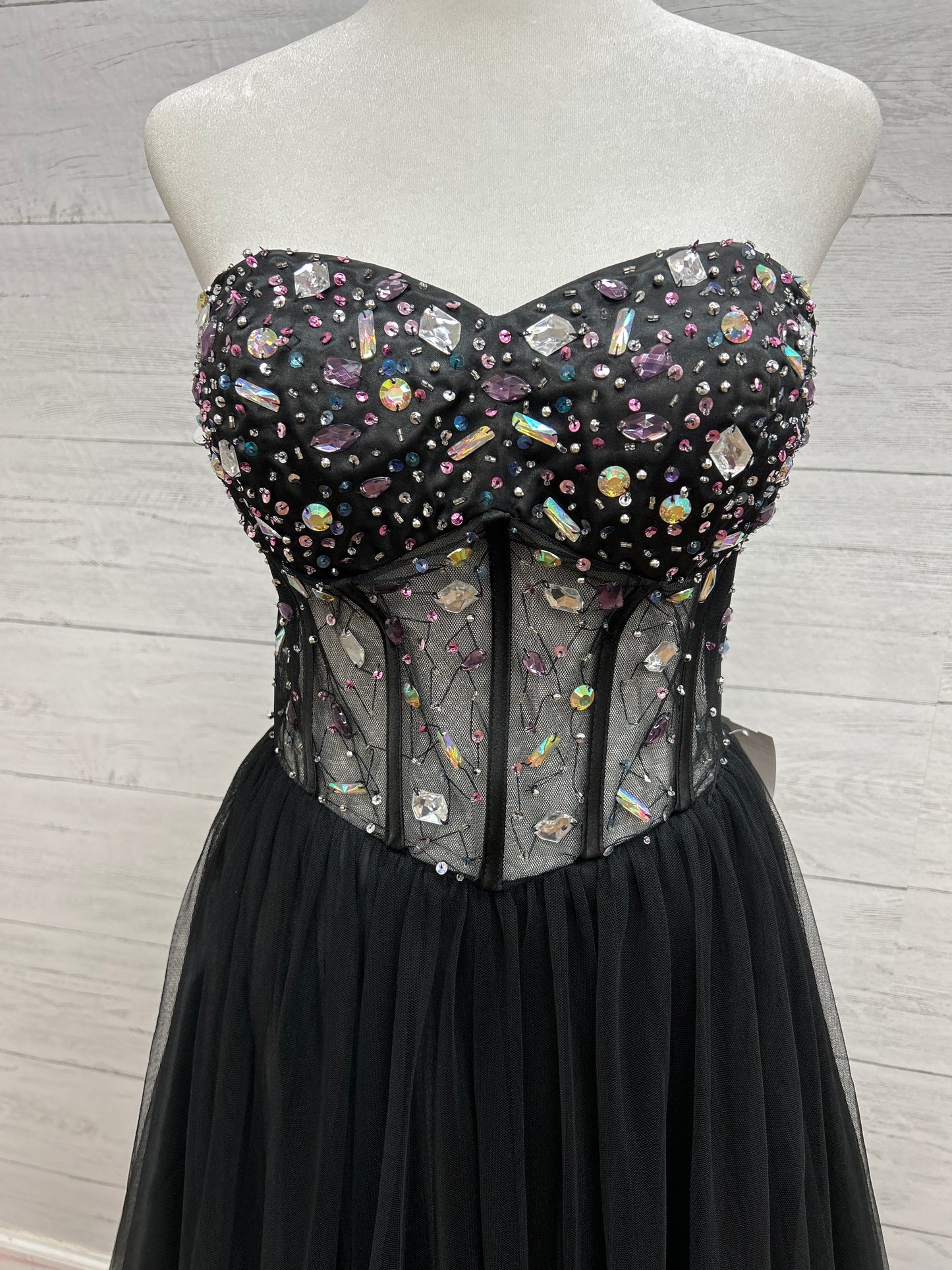 Size 9 Blondie Nights Black Gown