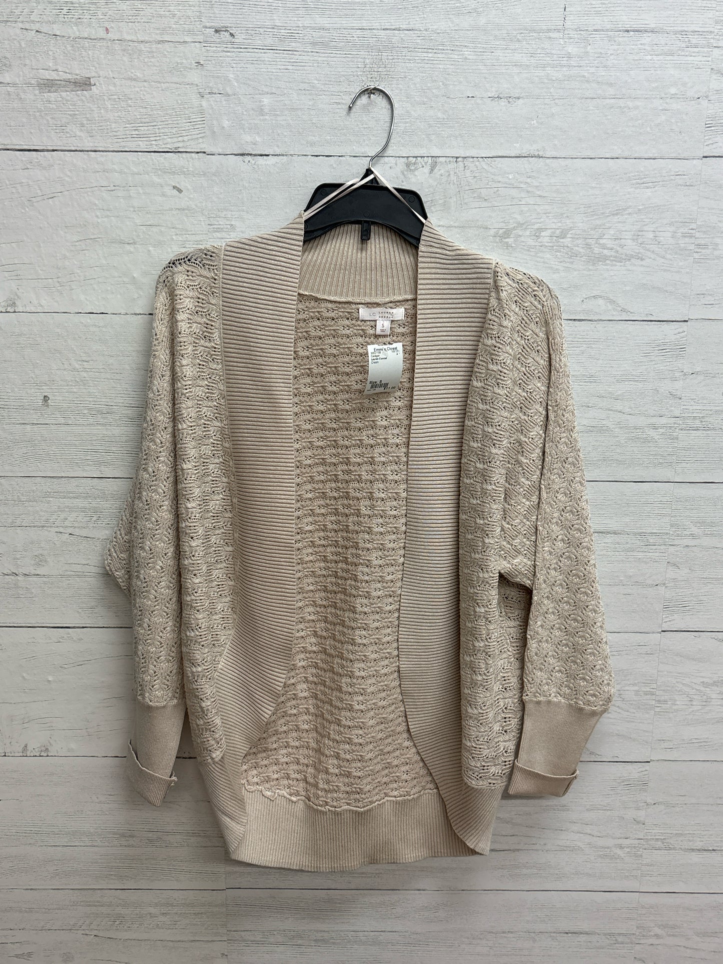 Size S Lauren Conrad Cream Cardigan