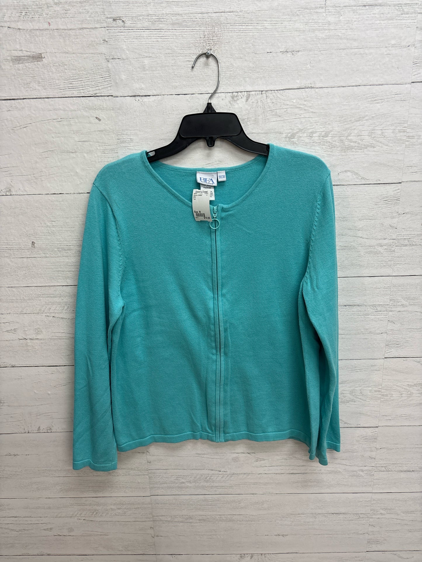 Size M RFA Teal Womens Sweater