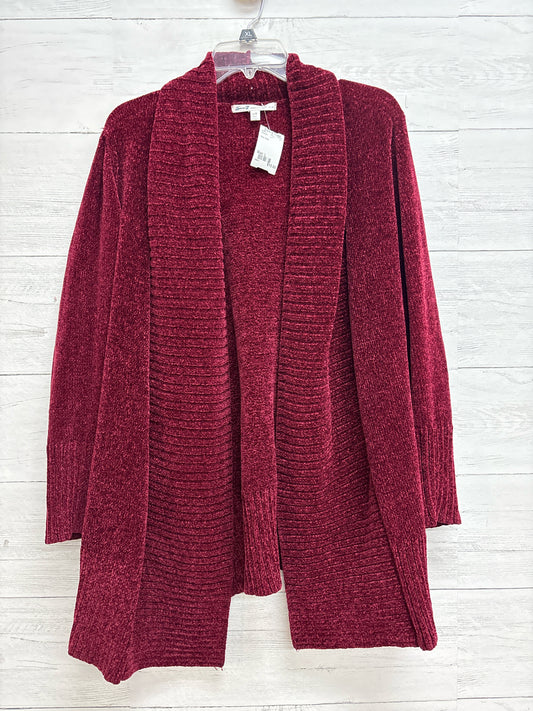 Size L Red Cardigan