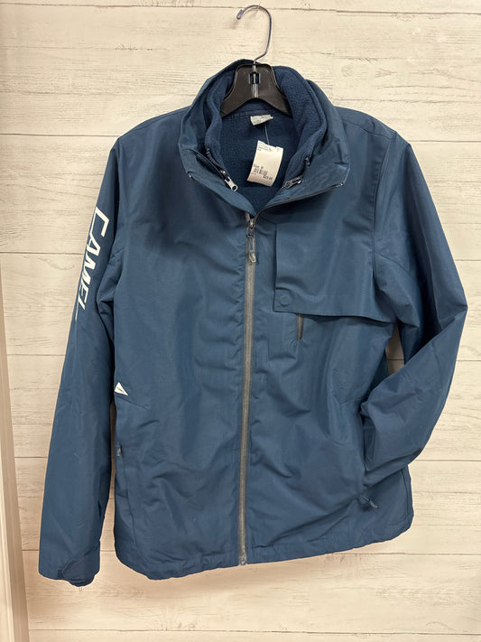 Size M Camel Crown Blue Jacket (Outdoor)