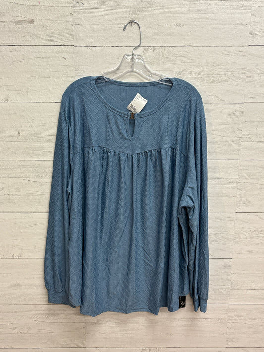 Size 5X TFSDOD Blue Shirt