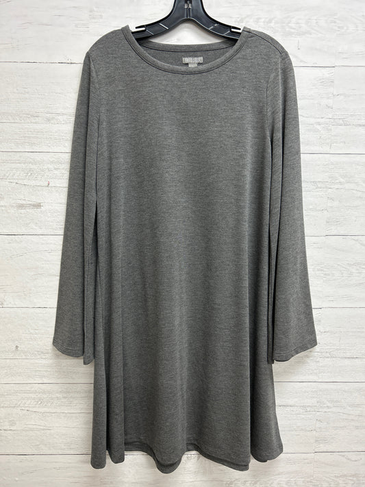 Size L Falls Creek Gray Dress