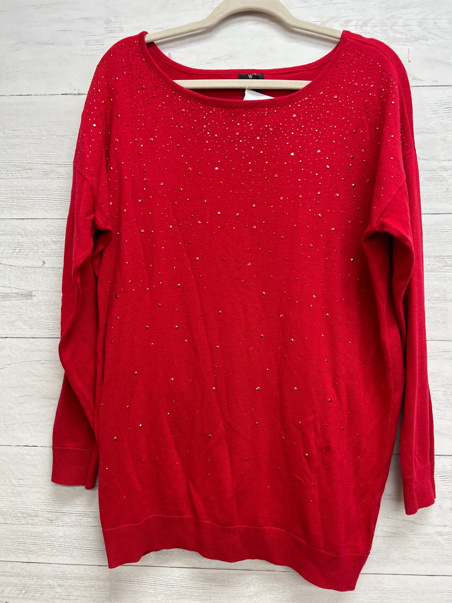 Size L Worthington Red Sweater