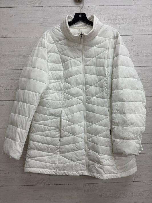 Size 1X White Coat