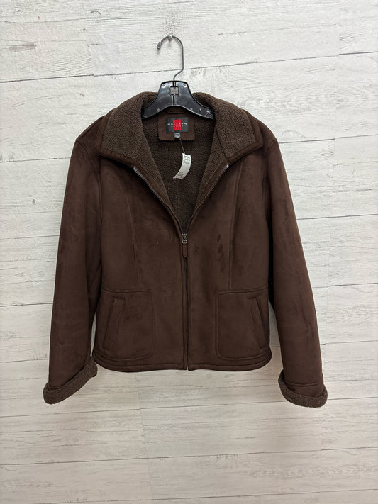 Size M Gallery Brown Womens Coat