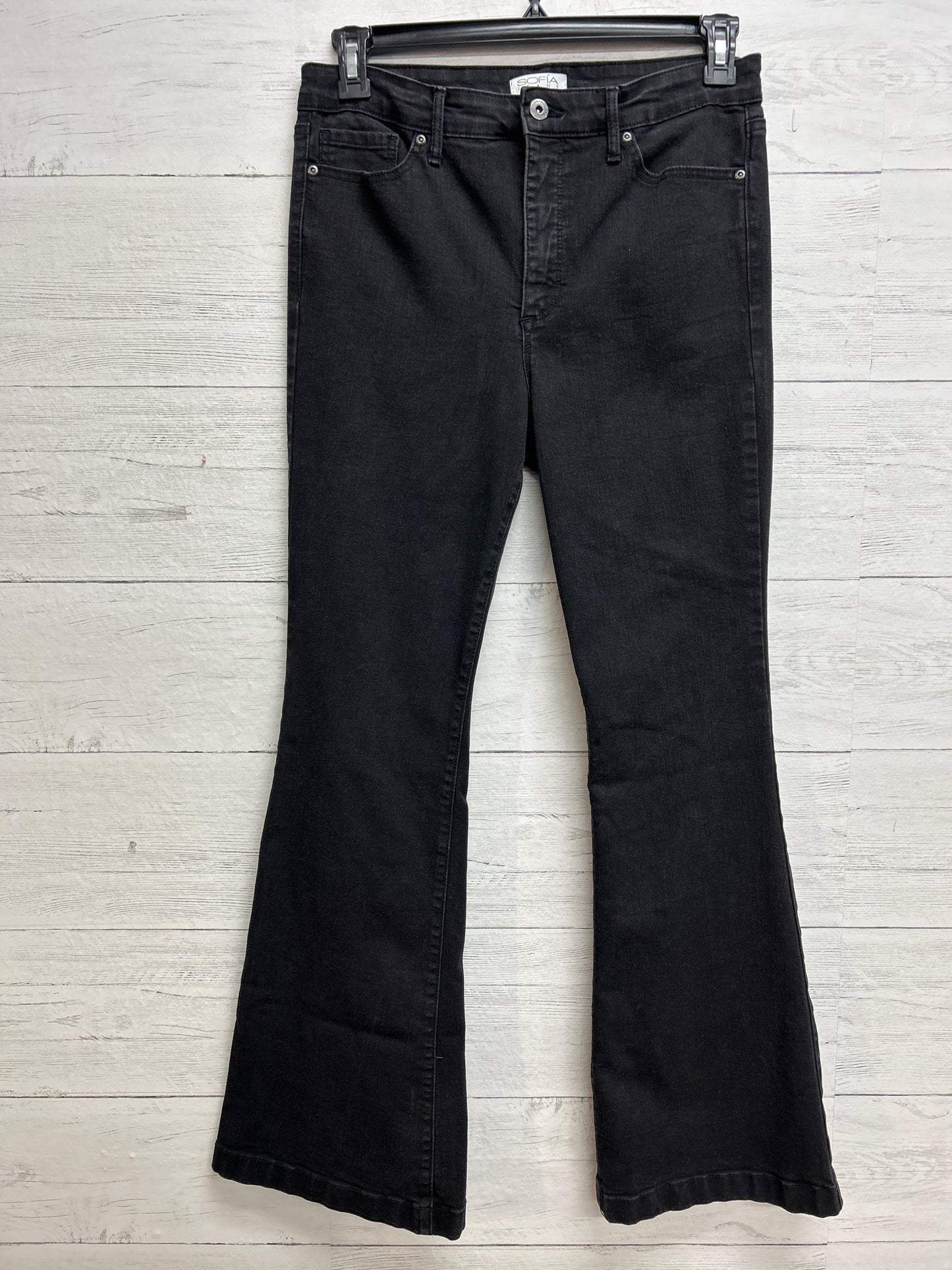 Size 10 Sophia A Black Denim Pants