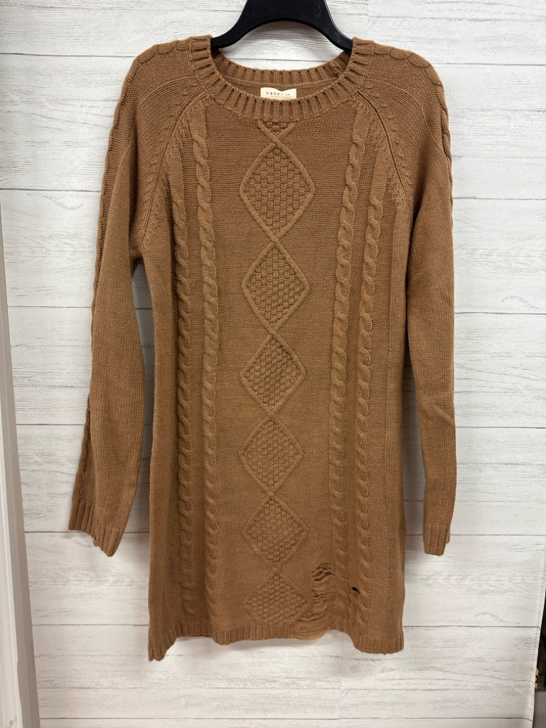 Size M Promesa Brown Dress