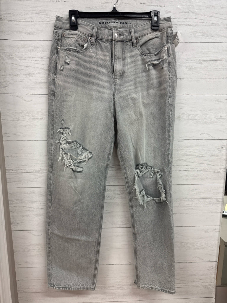 Size 8 American Eagle Grey Denim Pants