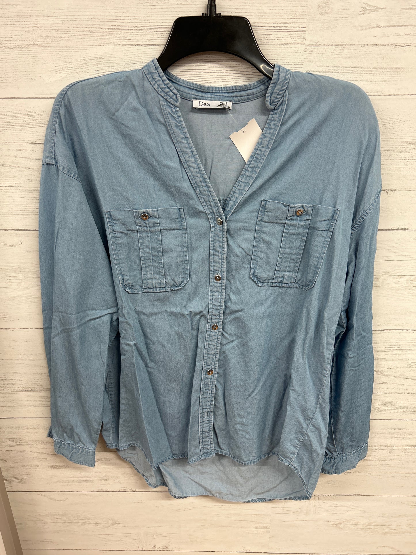 Size S Dex Denim Shirt