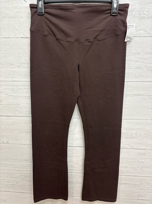 Size L YUMMIE Brown Womens Leggings