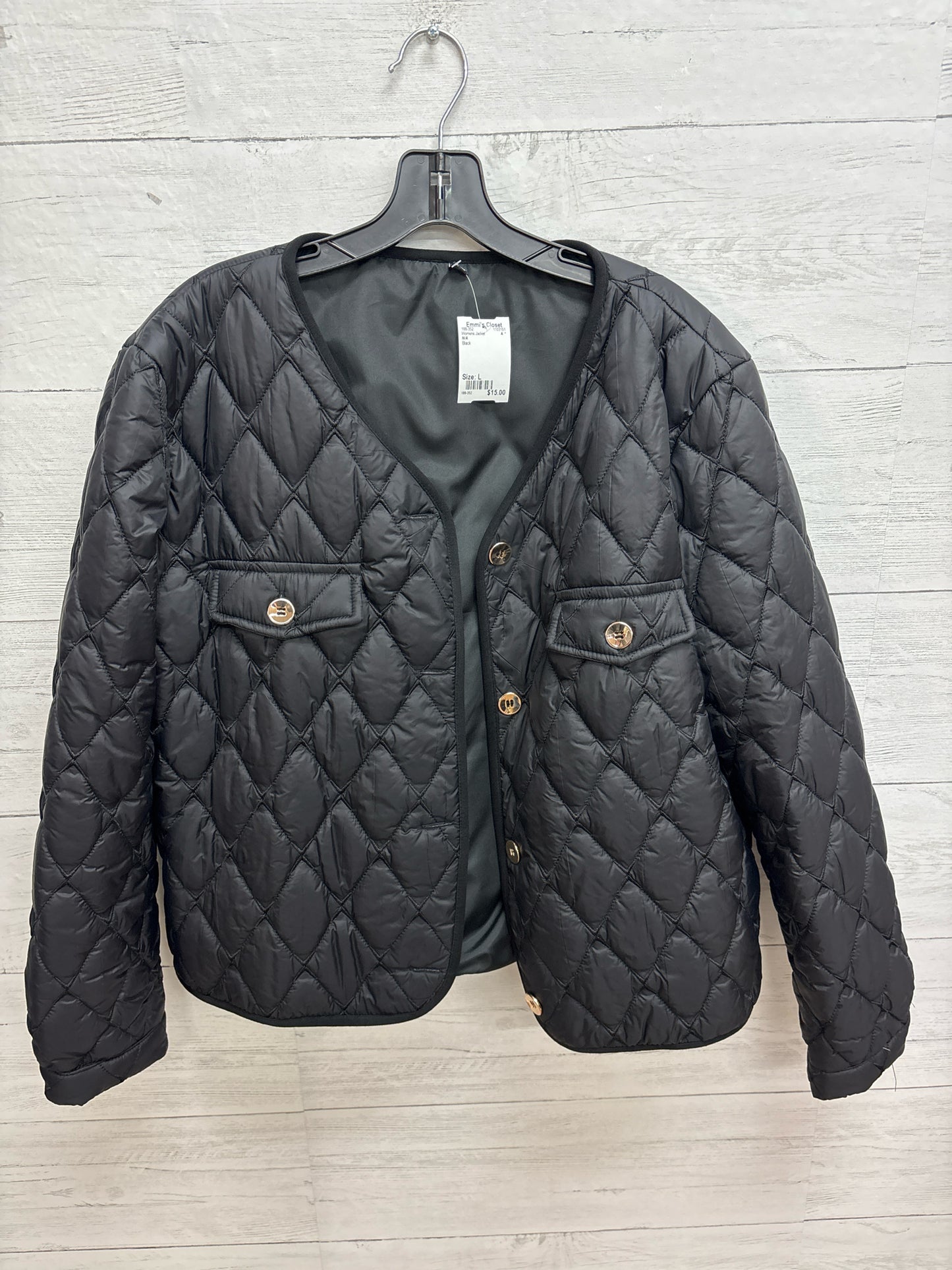 Size L N/A Black Womens Jacket