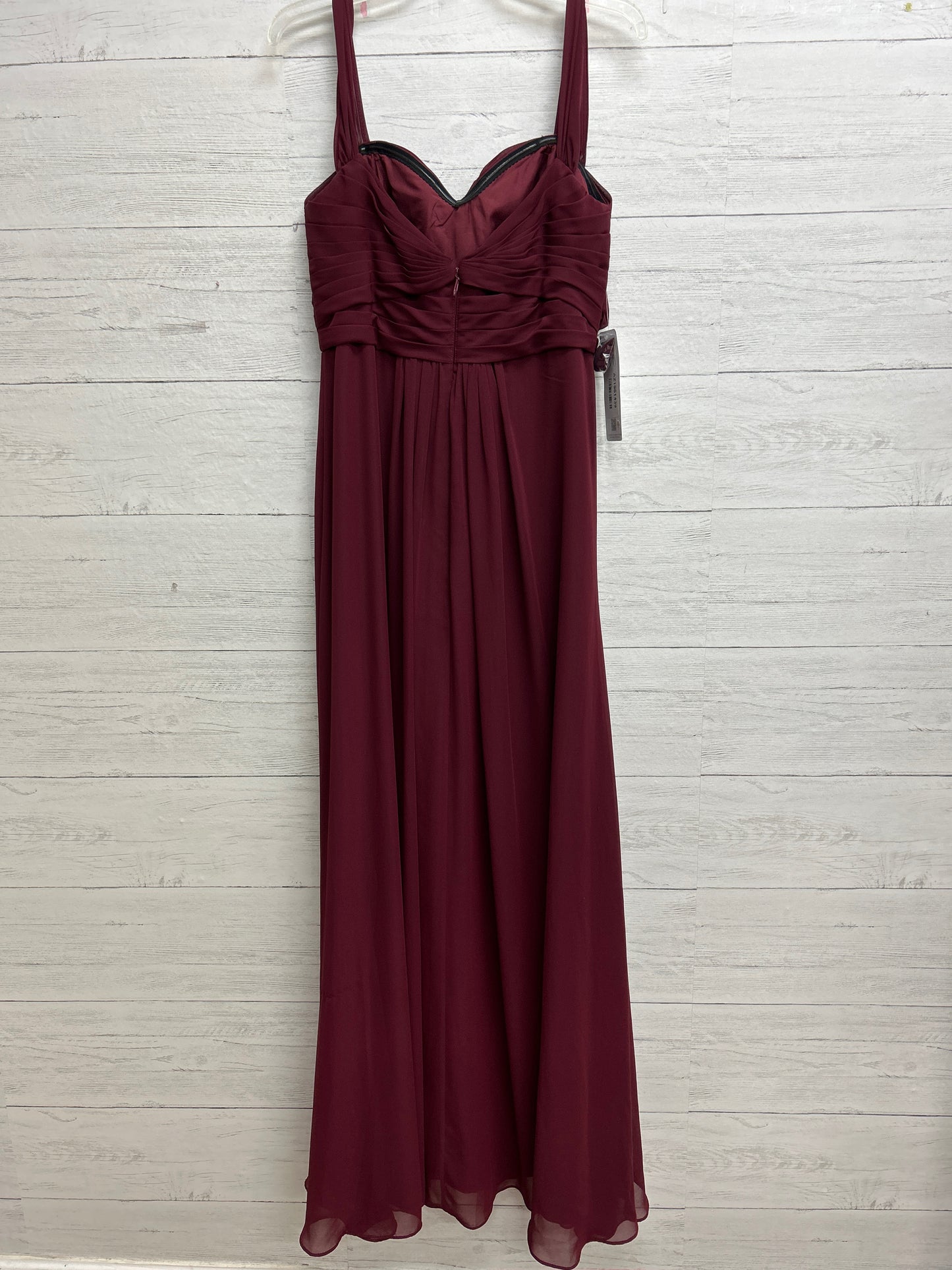 Size 12 AZAZIE Burgundy Gown