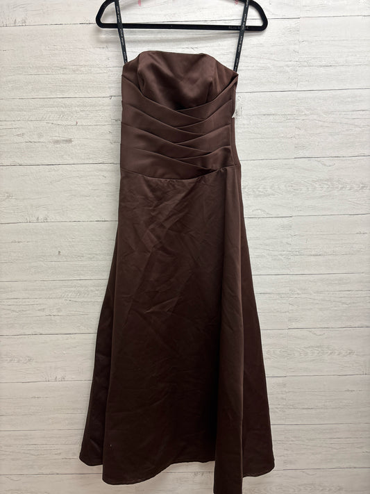 Size S Alfred Angelo Brown Gown