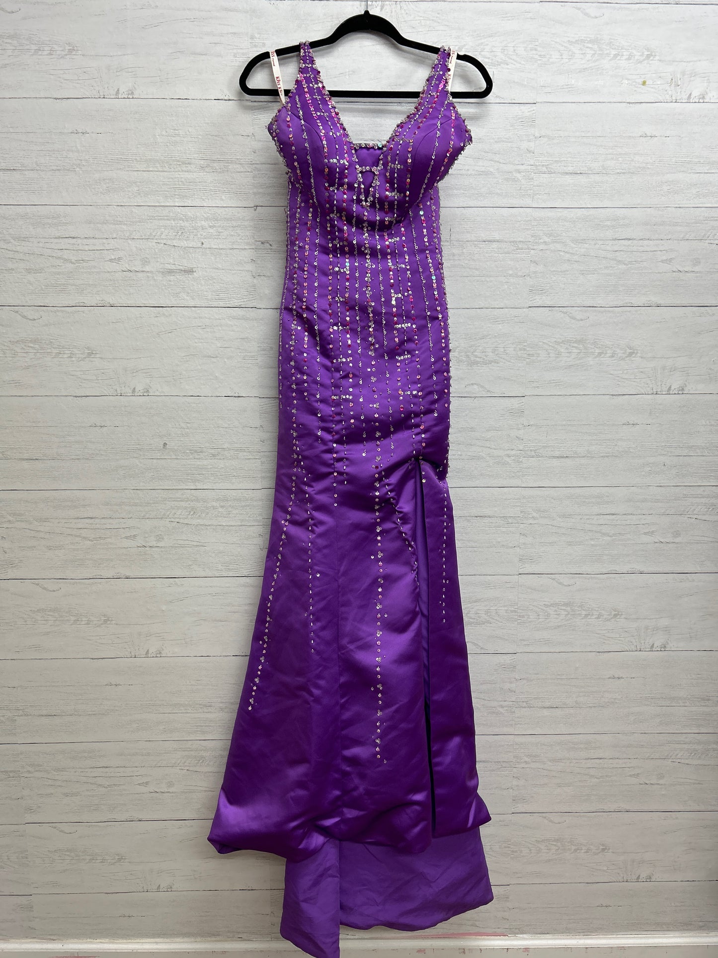 Size 4 Kiss Purple Gown