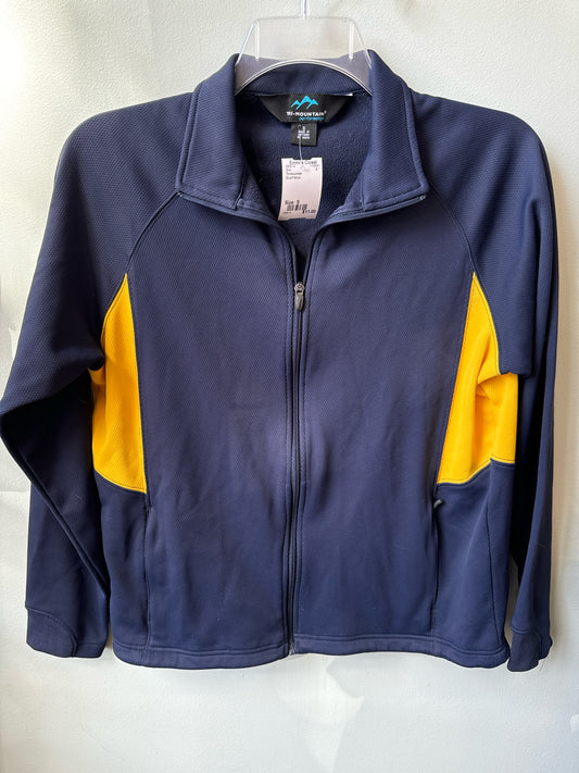 Size S Tri-mountian Blue/Yellow Shirt