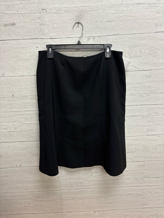 Size 12 Anne Klein Black Skirt