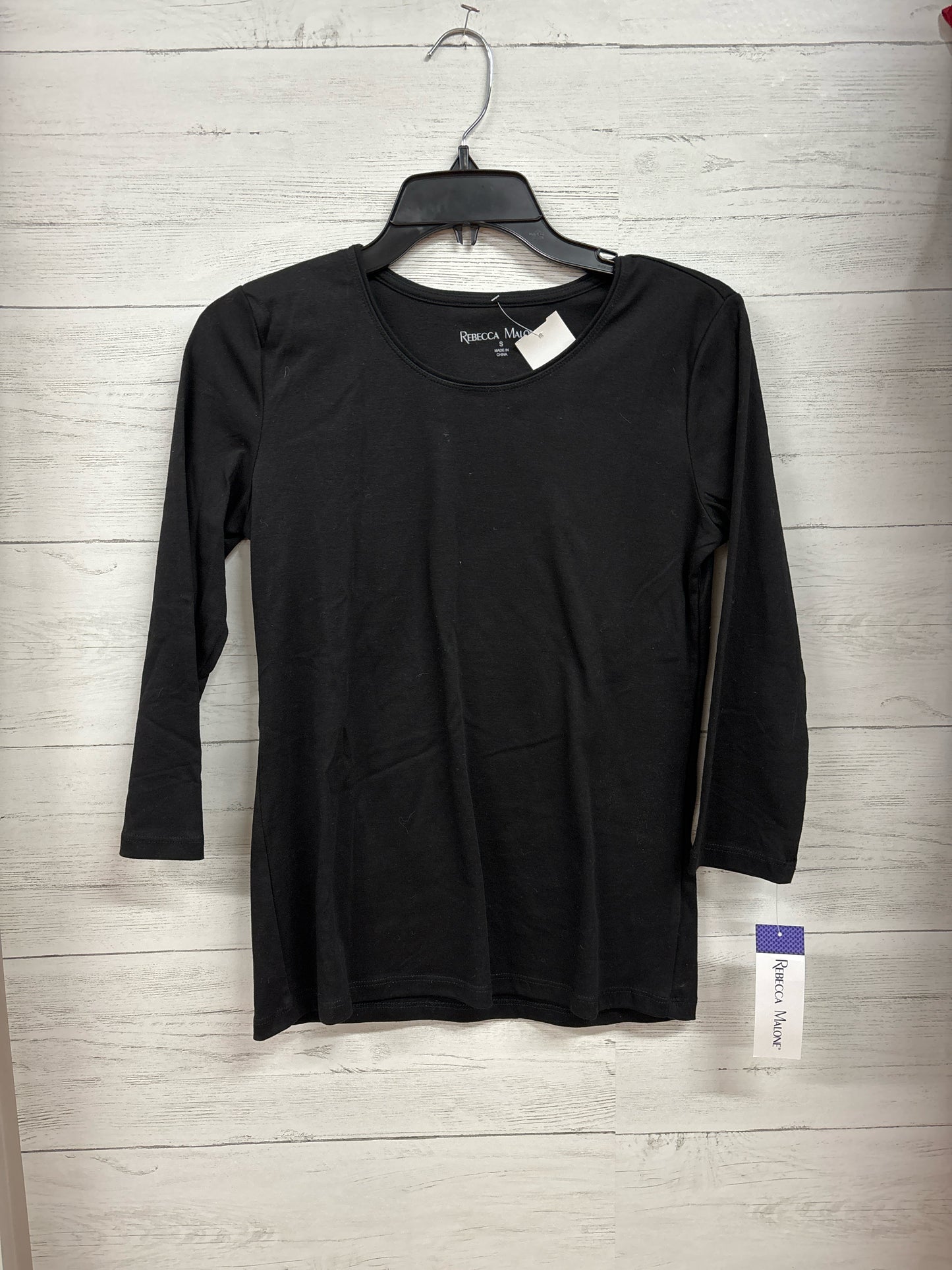 Size S Rebecca Malone Black Shirt