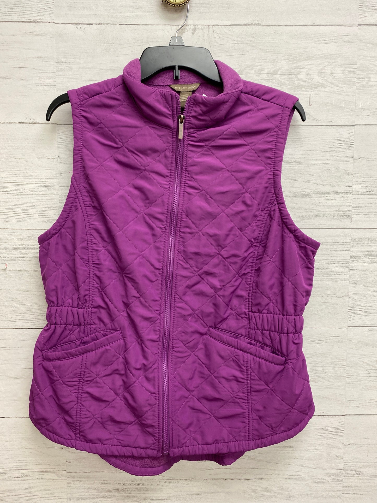 Size M Bit & Bridle Purple Vest