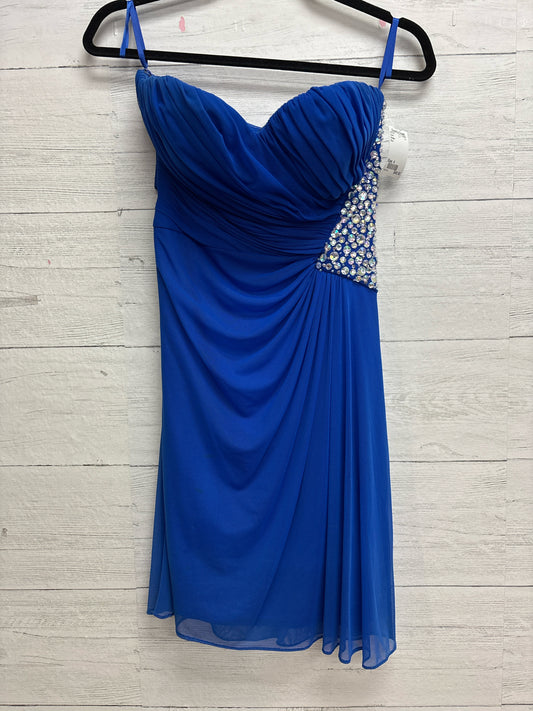 Size 4 Xscape Blue Gown