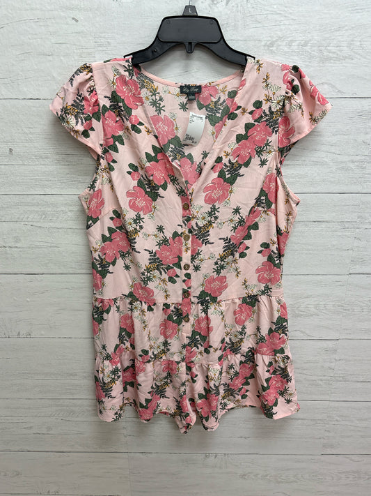 Size L Lily Rose Pink Rompers