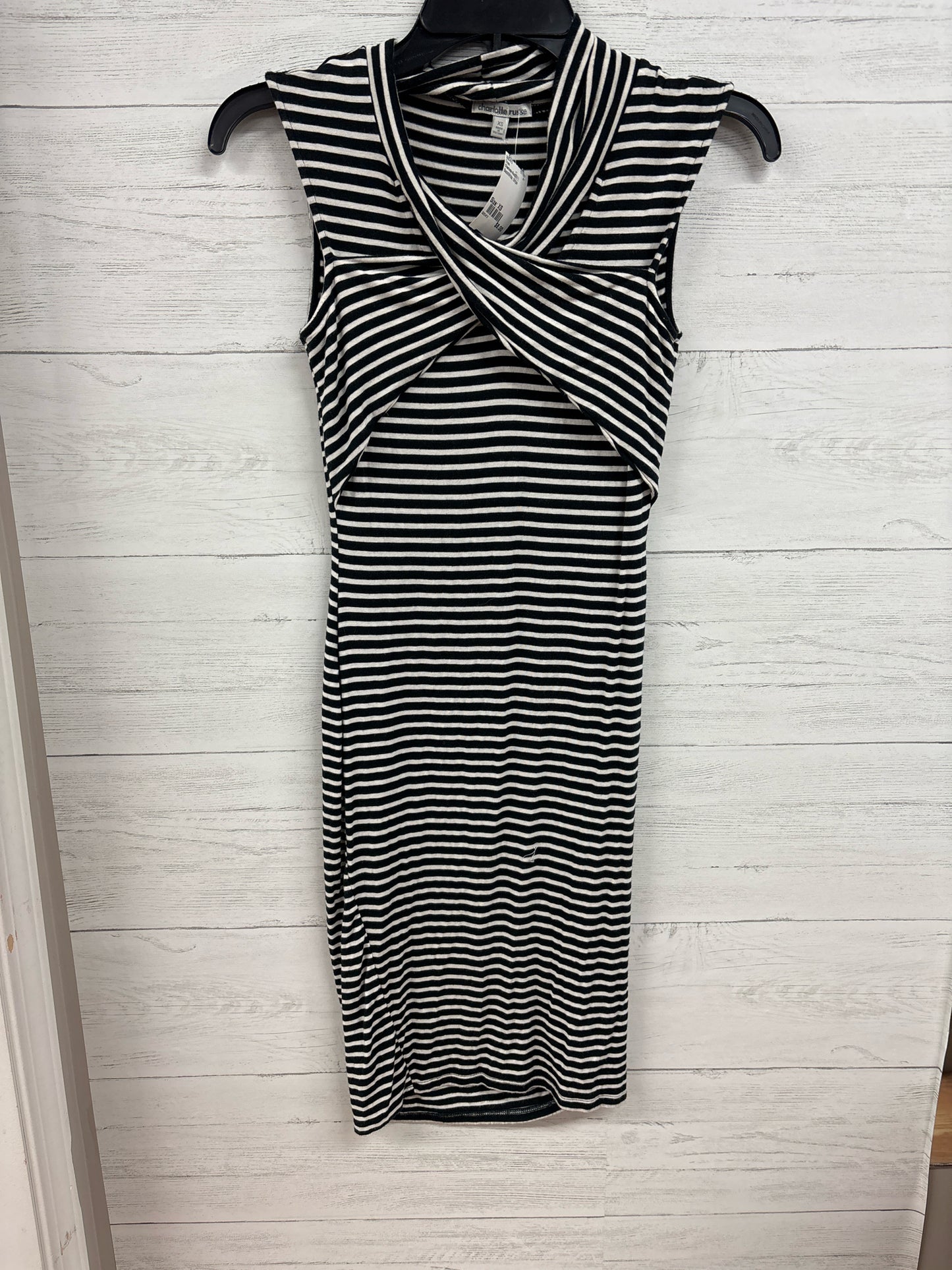 Size XS Charlotte Russe Black/White Dress