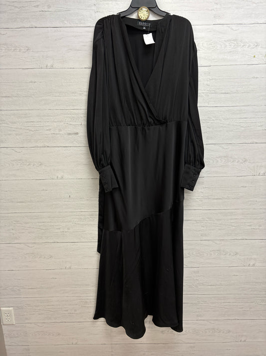 Size 20 ELOQUII Black Dress