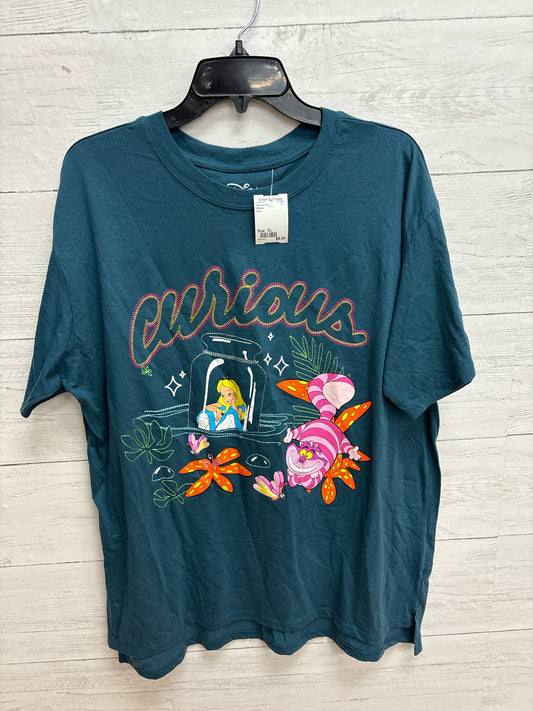 Size XL Disney Blue Womens Shirt