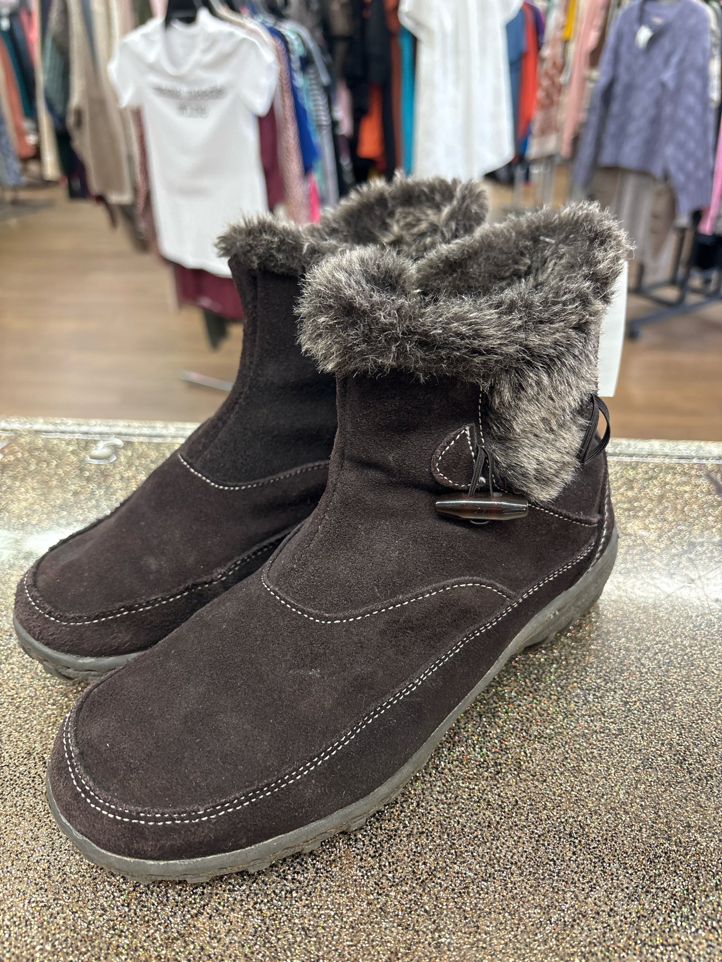 7.5 KHOMBU Brown Boots