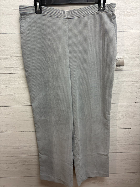 Size 12 Alfred Dunner Grey Womens Pants