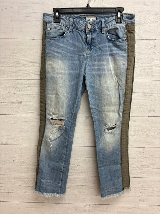 Size 28 Dear John Denim/Green Pants