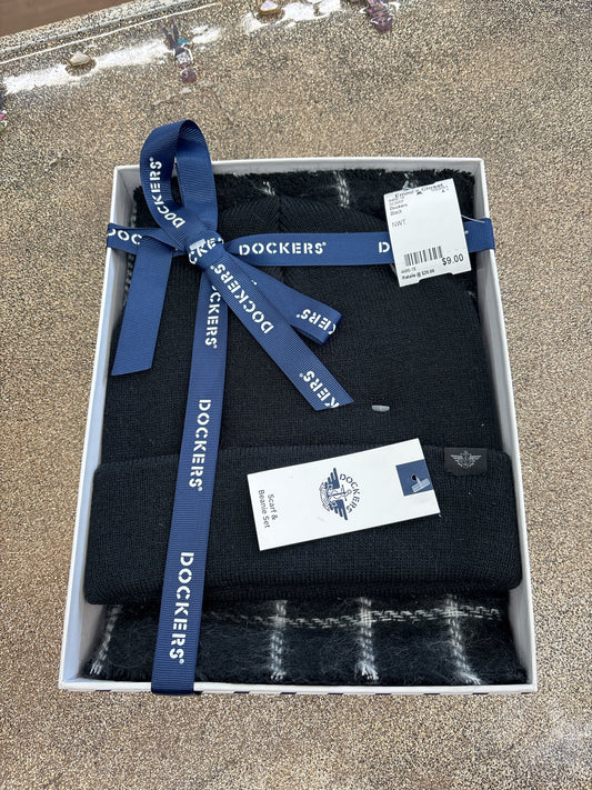 Dockers Black SCARF