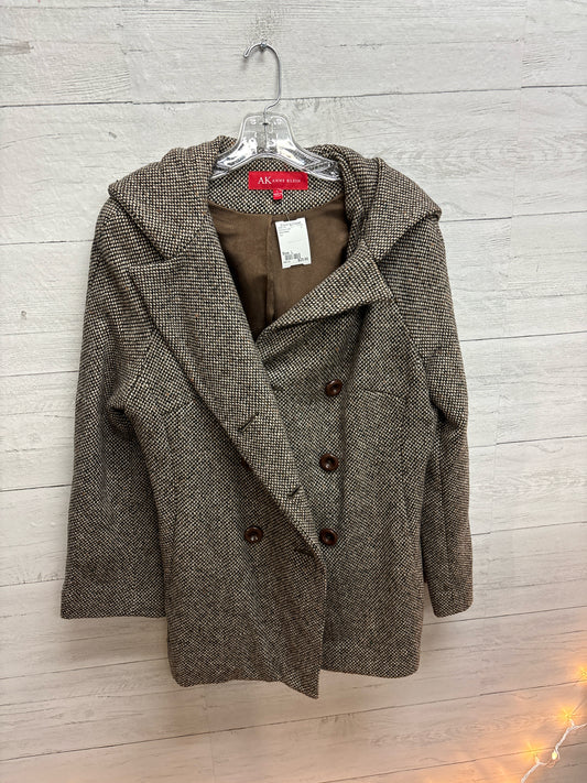 Size L Anne Klein Tan Womens Coat
