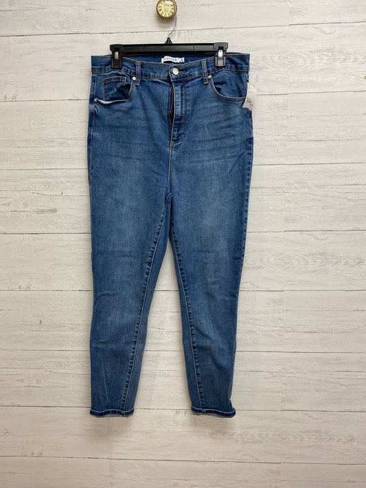 Size 34 Just Fab Blue Pants