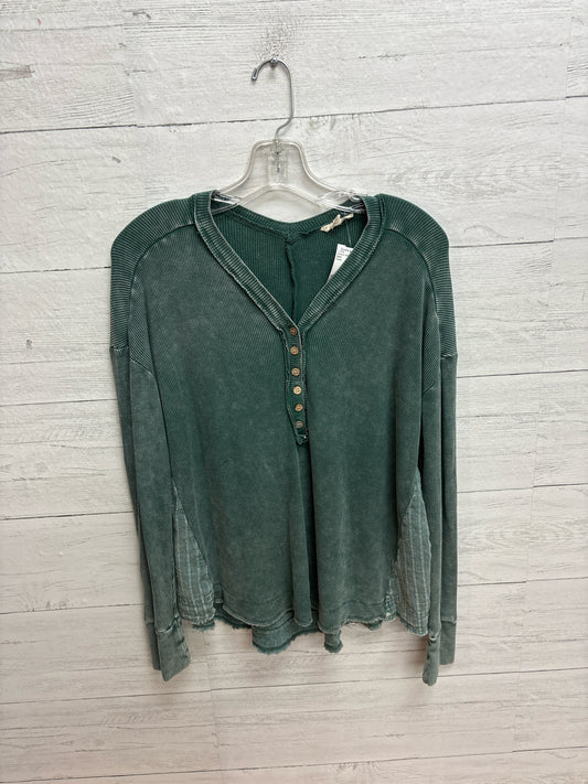 Size S Easel Green Womens Shirt