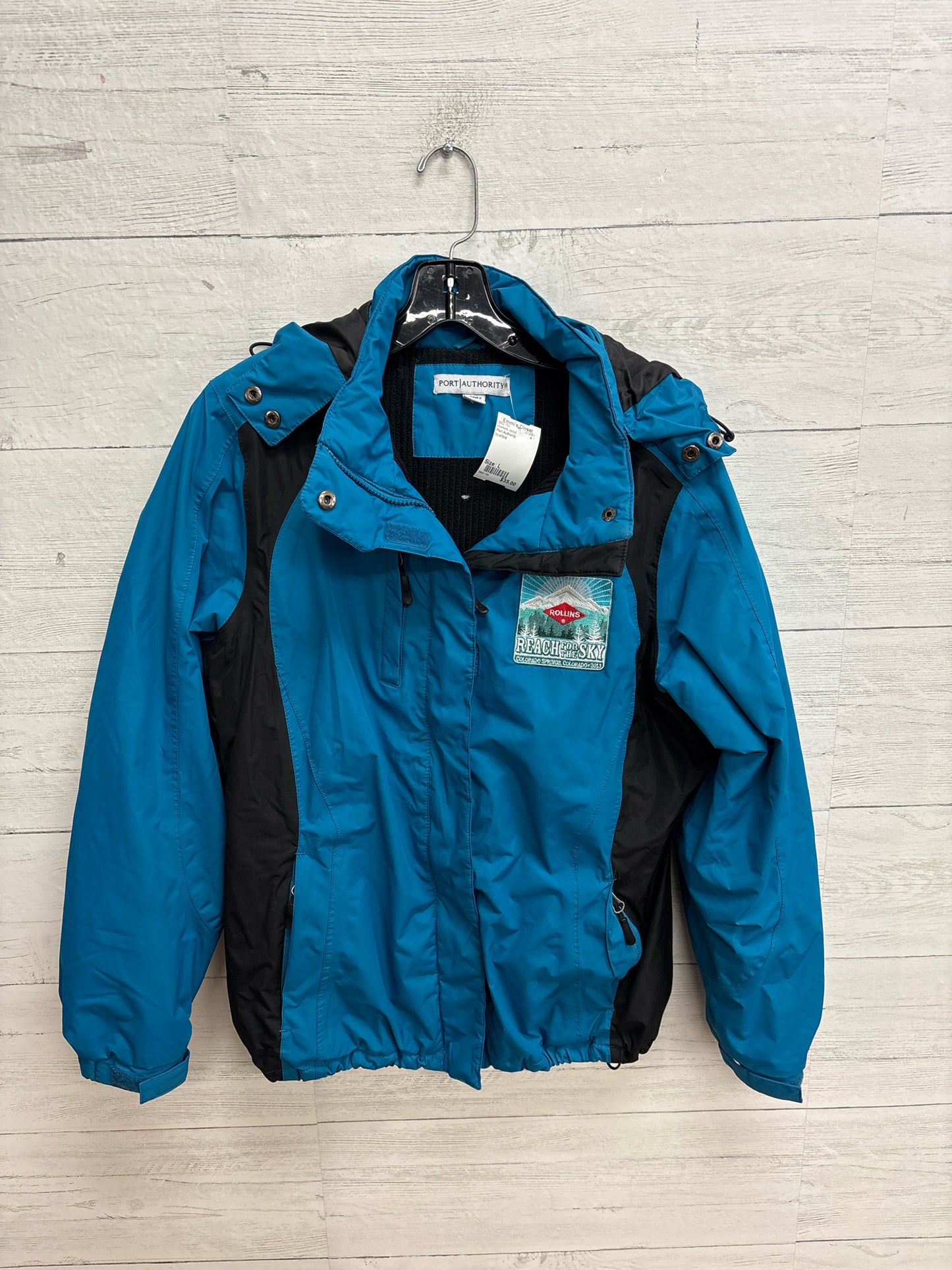 Size L Port Authority blue/teal Womens Jacket