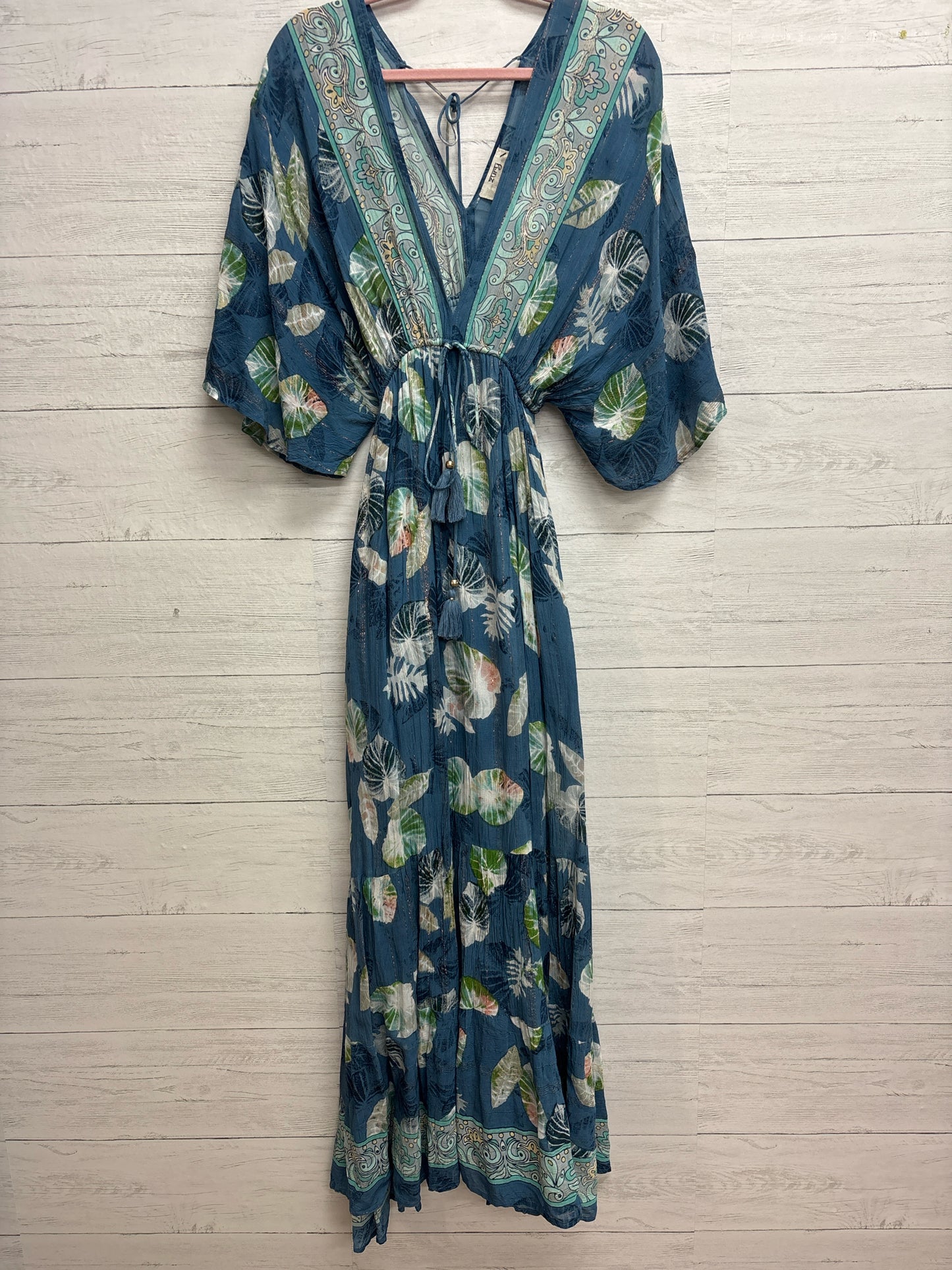 Size free size ZURY Blue Print Dress