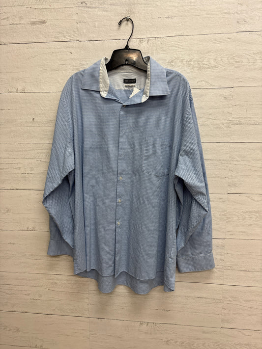 Size 18 Van Heusen Blue Mens Shirt