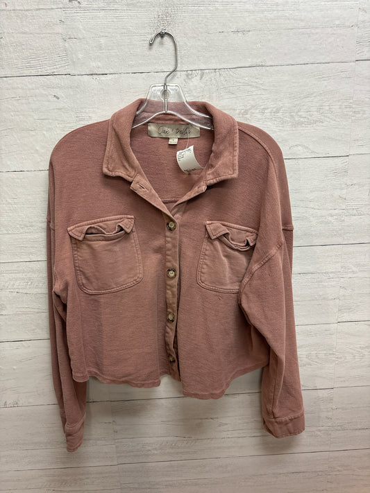 Size L Oak & trellis Pink Womens Shirt