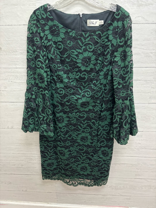 Size 10 eliza j Green Dress