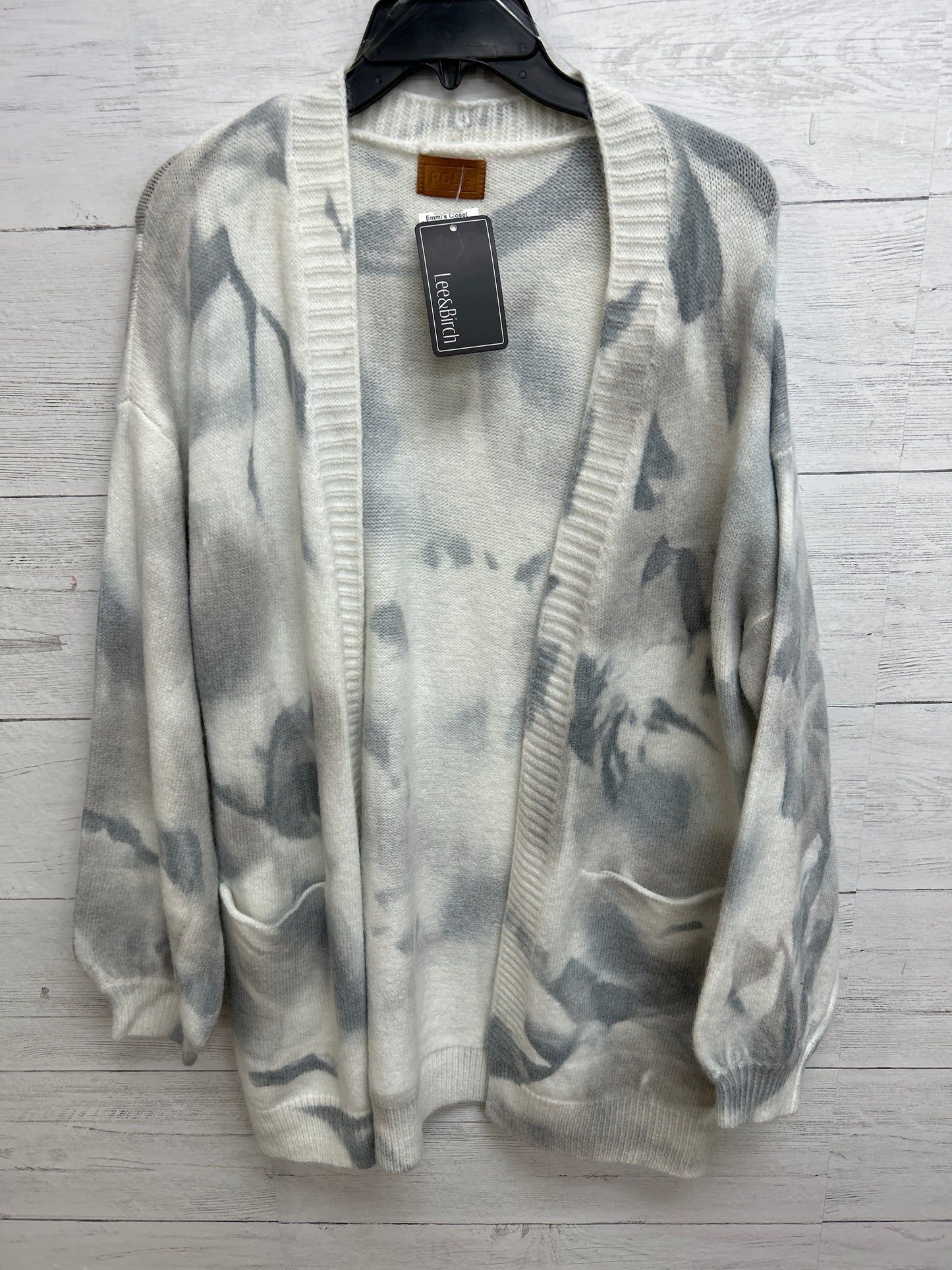 Size S POL white/grey Cardigan