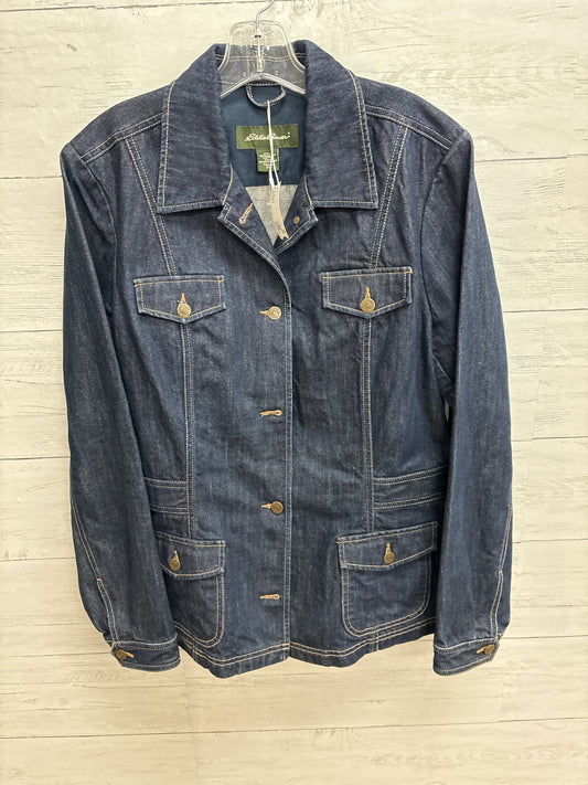 Size XLT Eddie Bauer Blue Jacket (Outdoor)