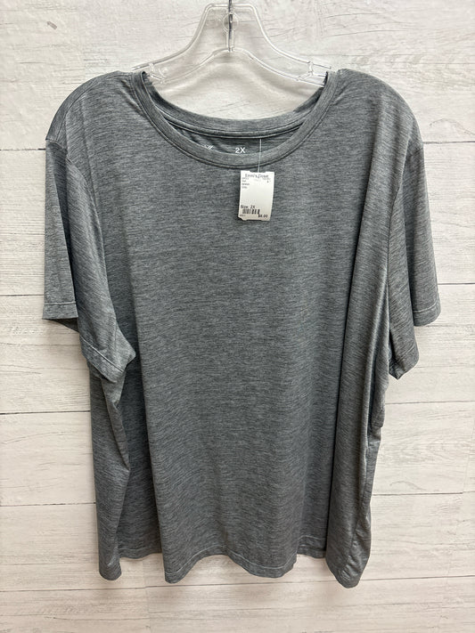 Size 2X xersion Grey Shirt