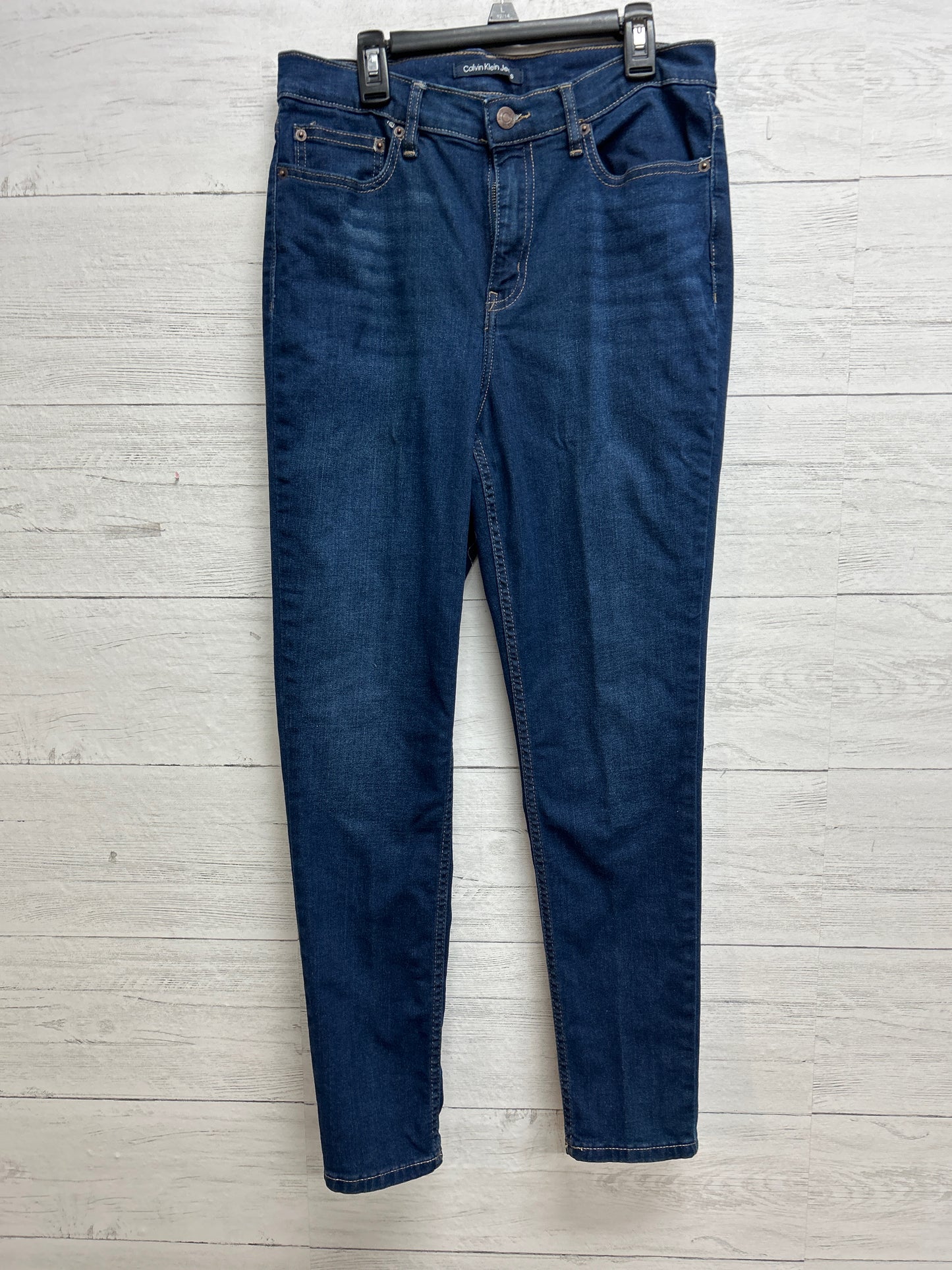 Size 10 Calvin Klein Blue Pants