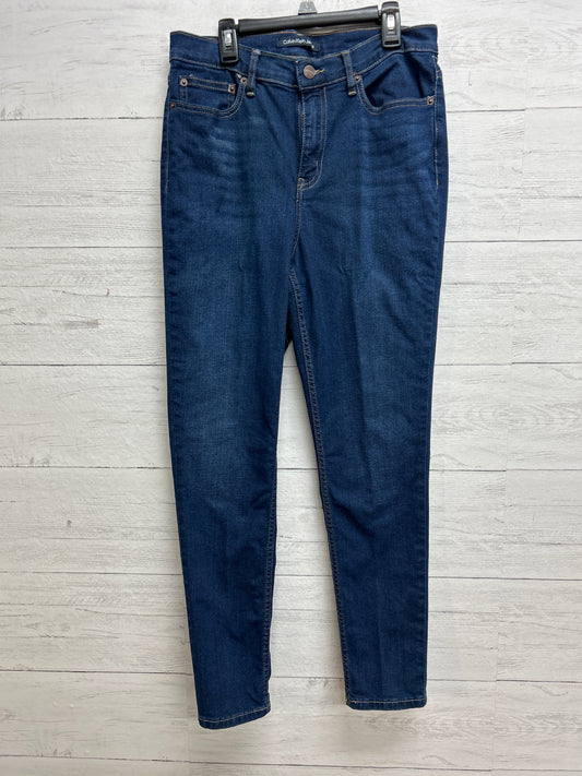 Size 10 Calvin Klein Blue Pants