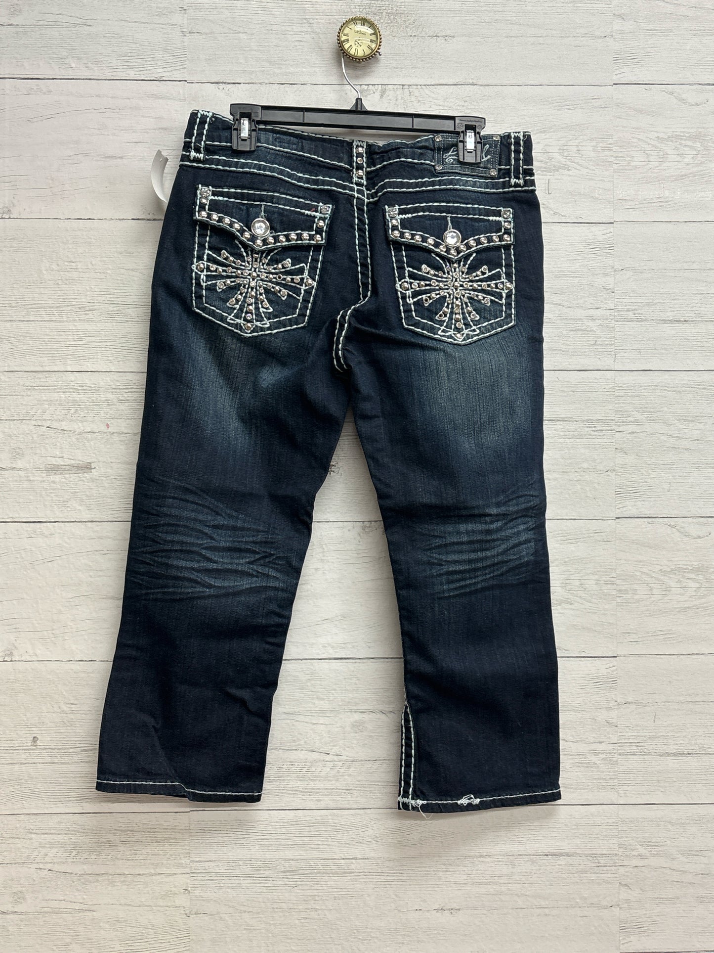 Size 13 L.A. IDOL Denim Capri
